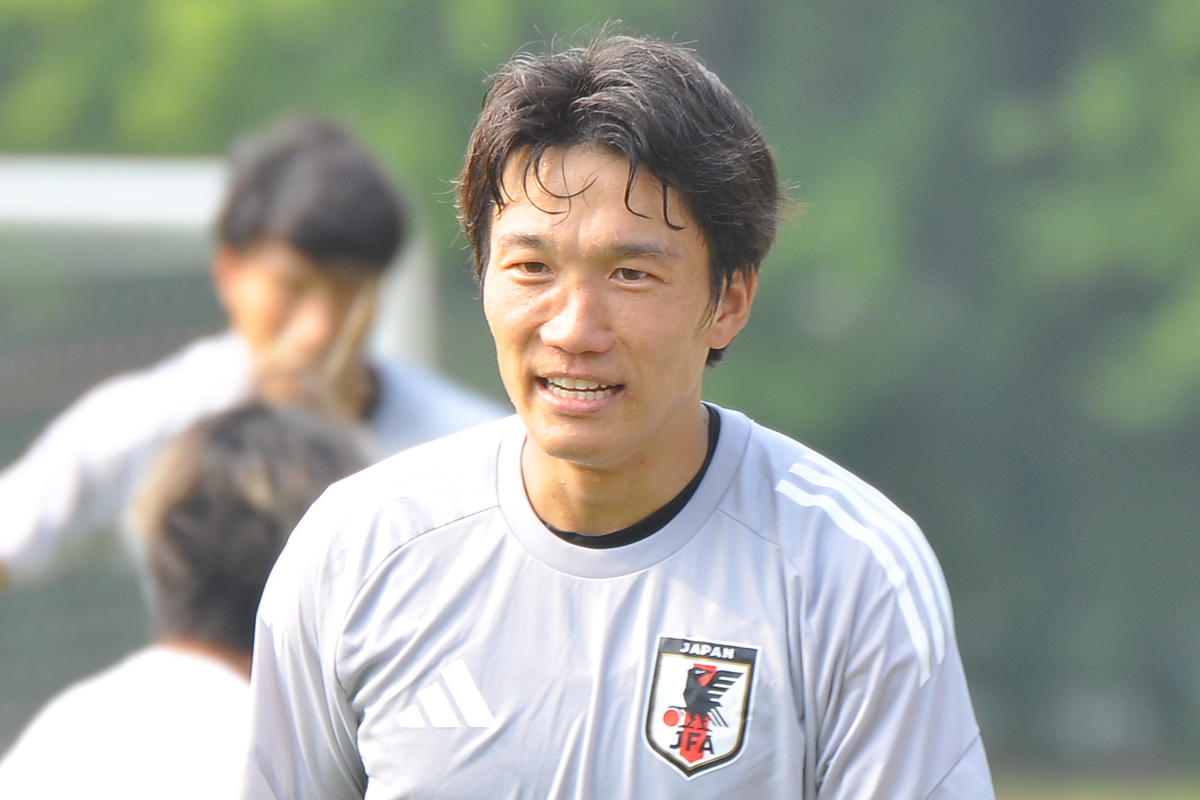 サッカー日本代表MF稲垣祥