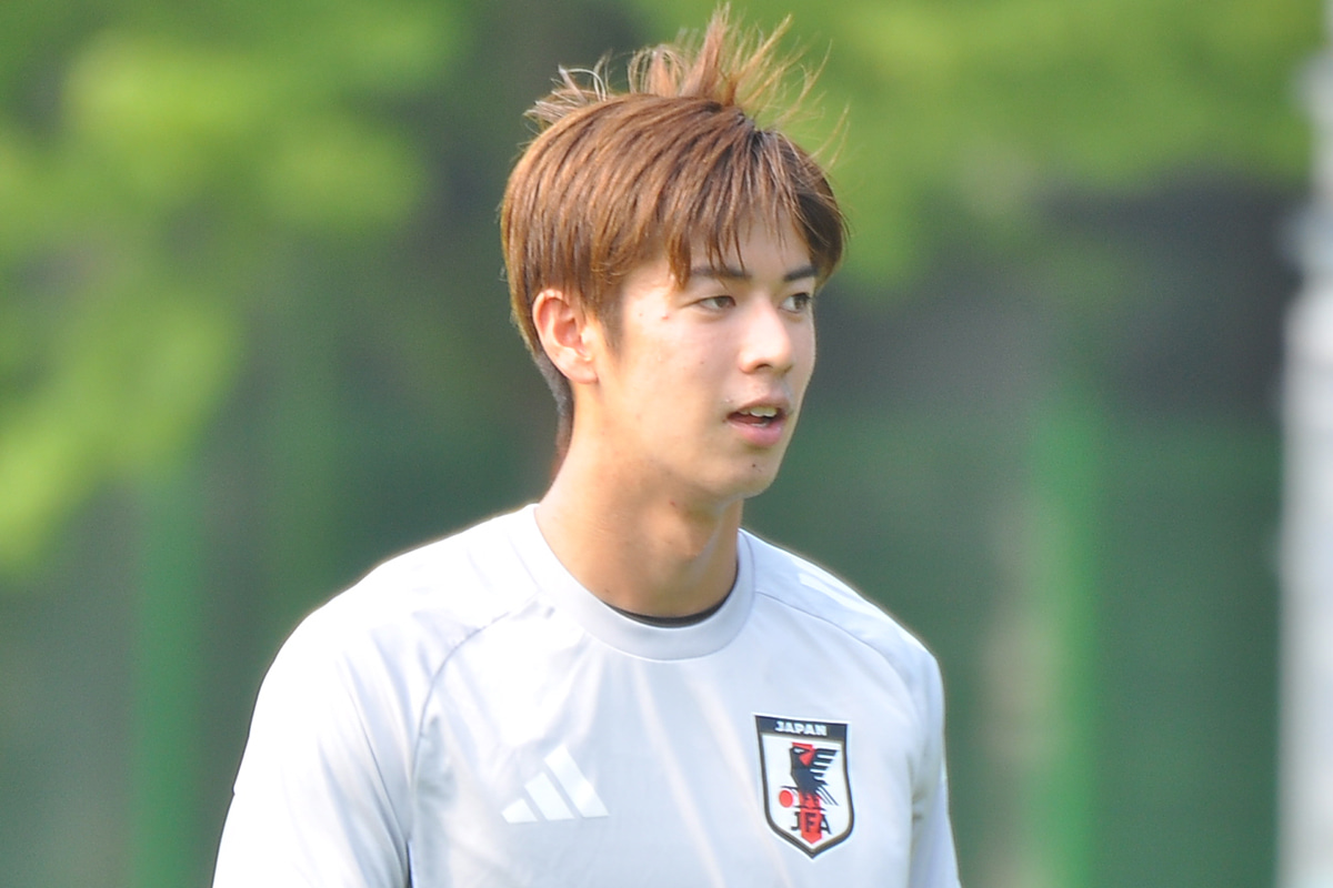 サッカー日本代表MF大関友翔
