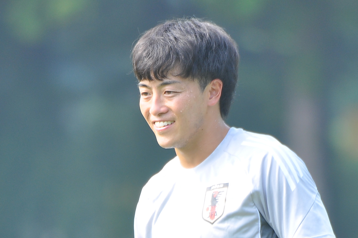 サッカー日本代表FW相馬勇紀