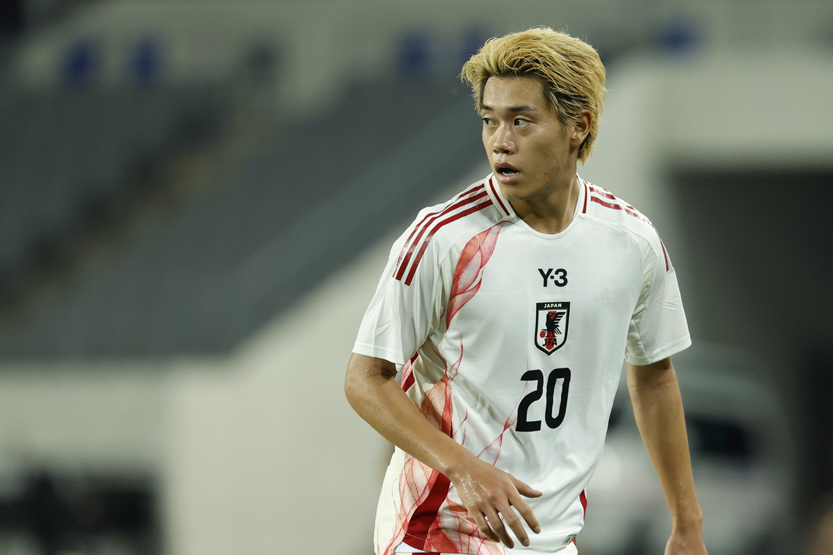 サッカー日本代表MF俵積田晃太