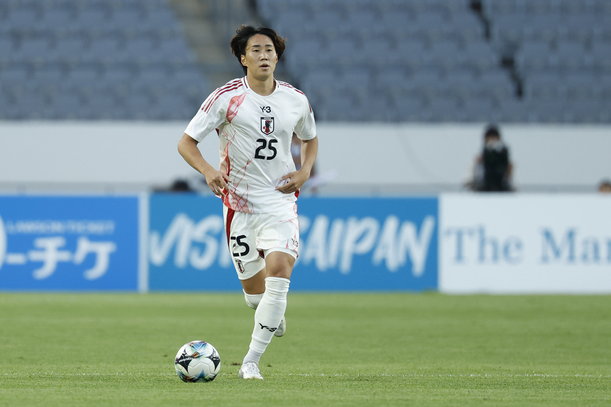 サッカー日本代表MF綱島悠斗