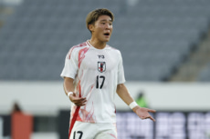 サッカー日本代表MF宇野禅斗