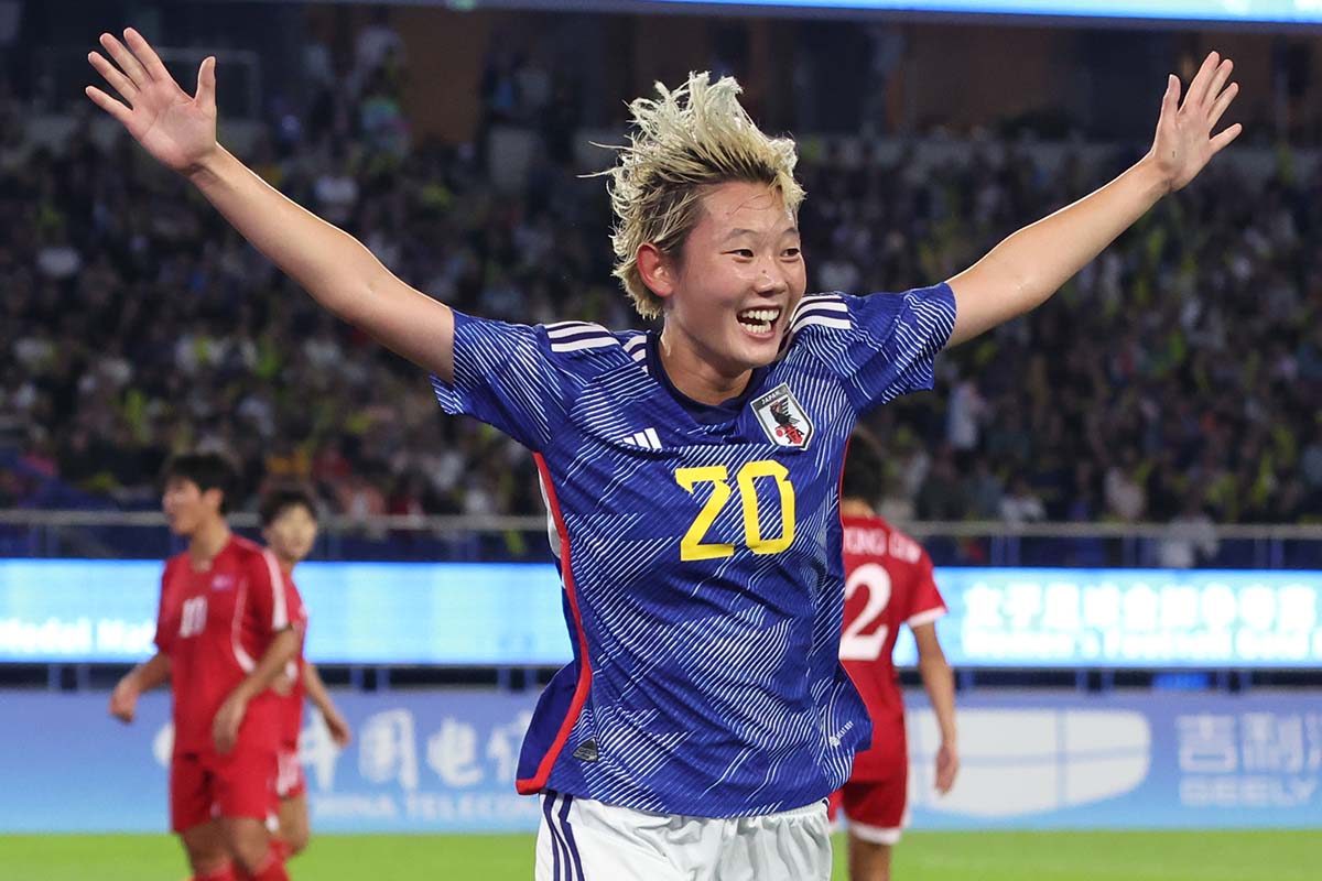 なでしこジャパン(サッカー日本女子代表)FW大澤春花