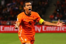 2010W杯のオランダ代表DFジョバンニ・ファン・ブロンクホルスト