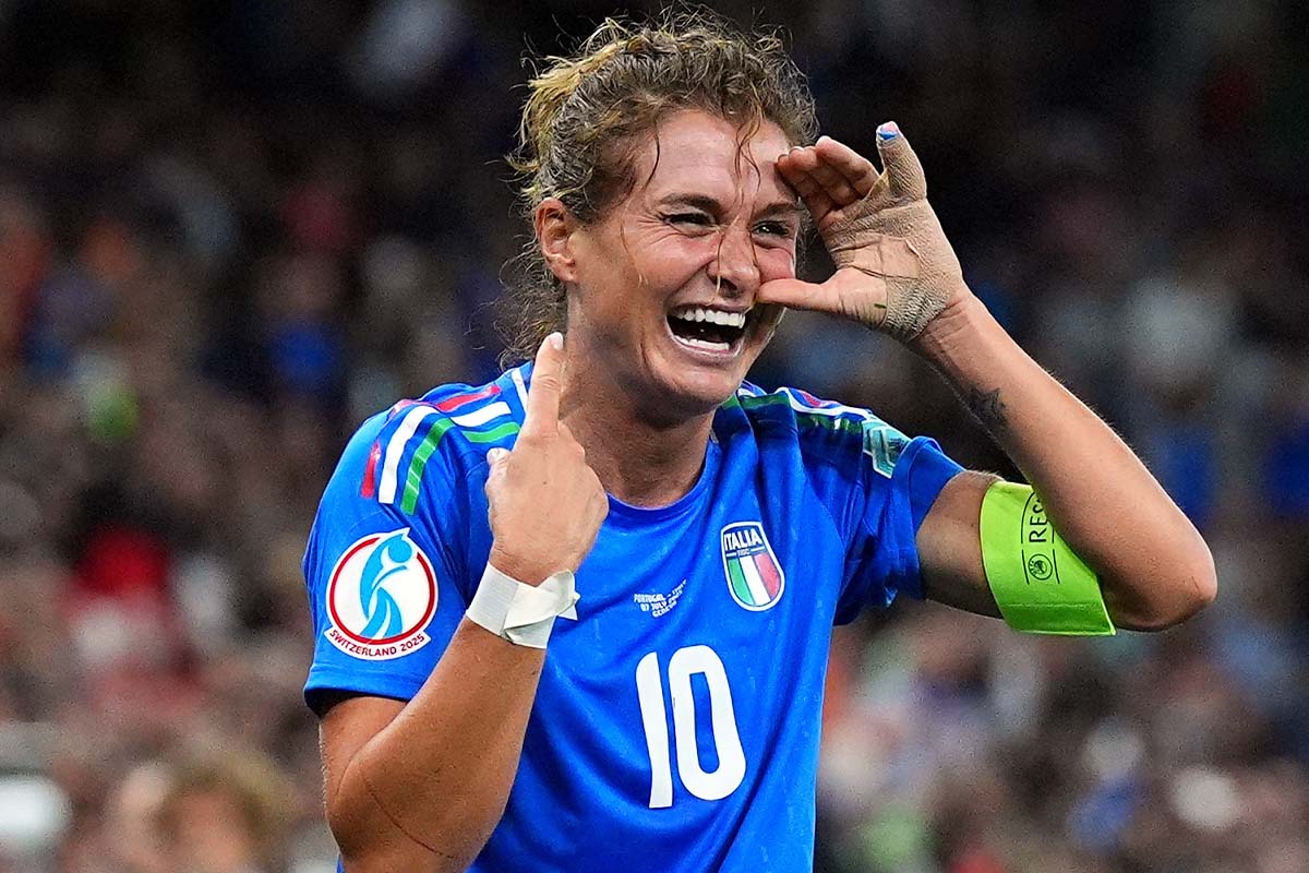 イタリア女子代表FWクリスティアーナ・ジレッリ