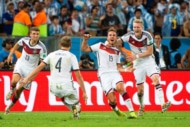 2014年ブラジルW杯のマリオ・ゲッツェ