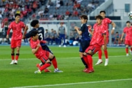 サッカー日本代表に敗戦した韓国代表