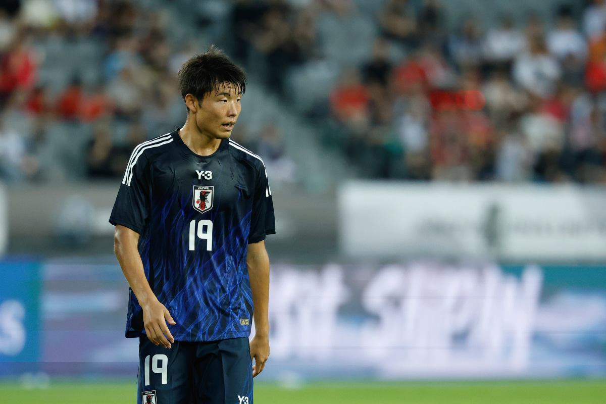 サッカー日本代表の垣田裕暉
