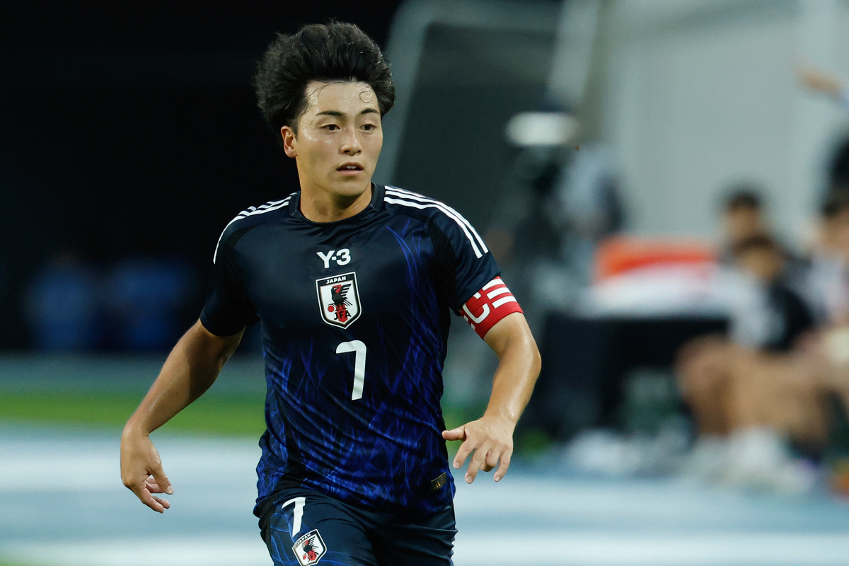 サッカー日本代表の相馬勇紀