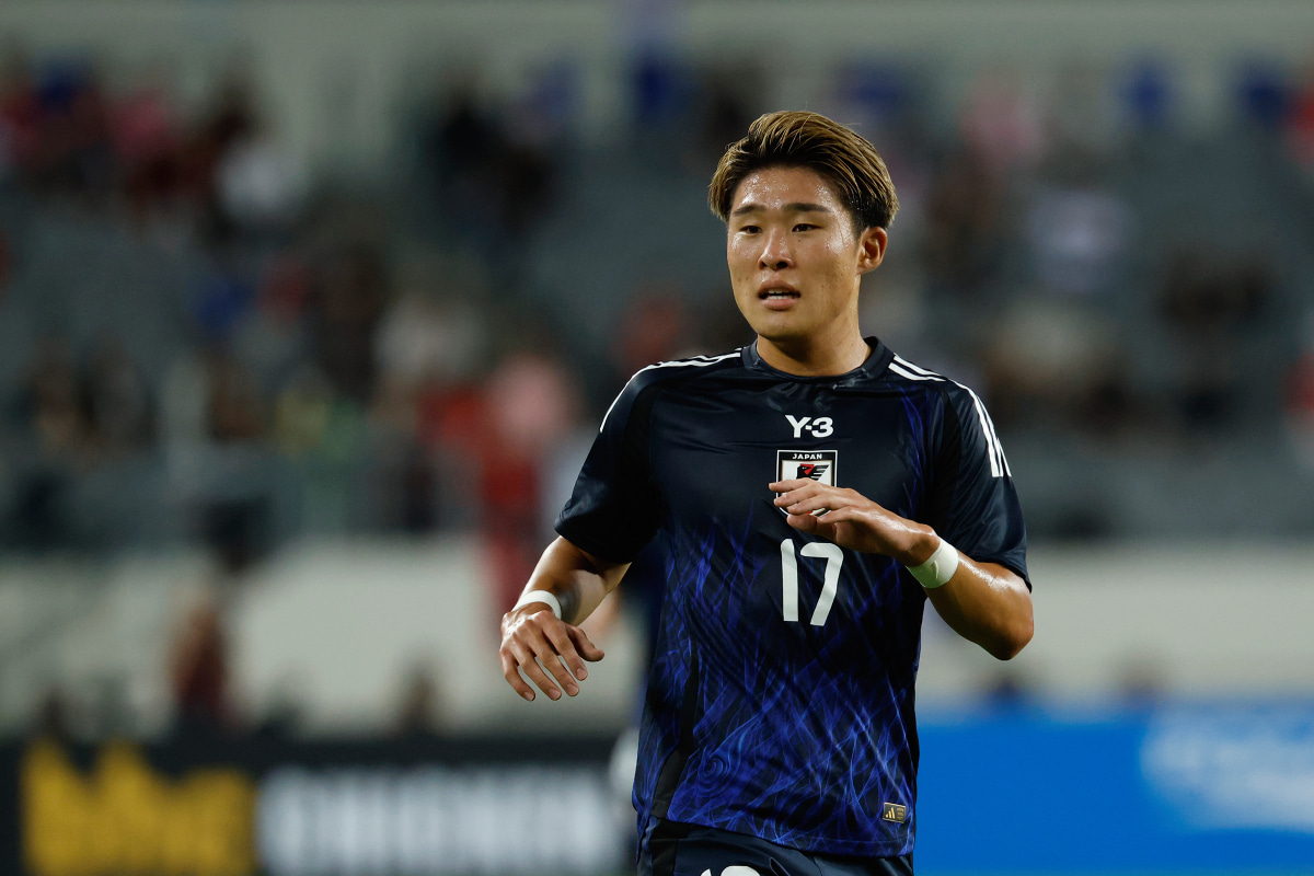 サッカー日本代表の宇野禅斗