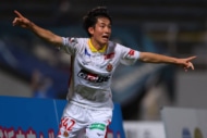 AAアルヘンティノス・ジュニアーズでプレーするFW貴田遼河
