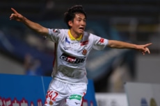 AAアルヘンティノス・ジュニアーズでプレーするFW貴田遼河