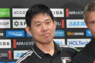 サッカー日本代表、森保一監督