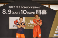WEリーグ選手　仲田&浅野