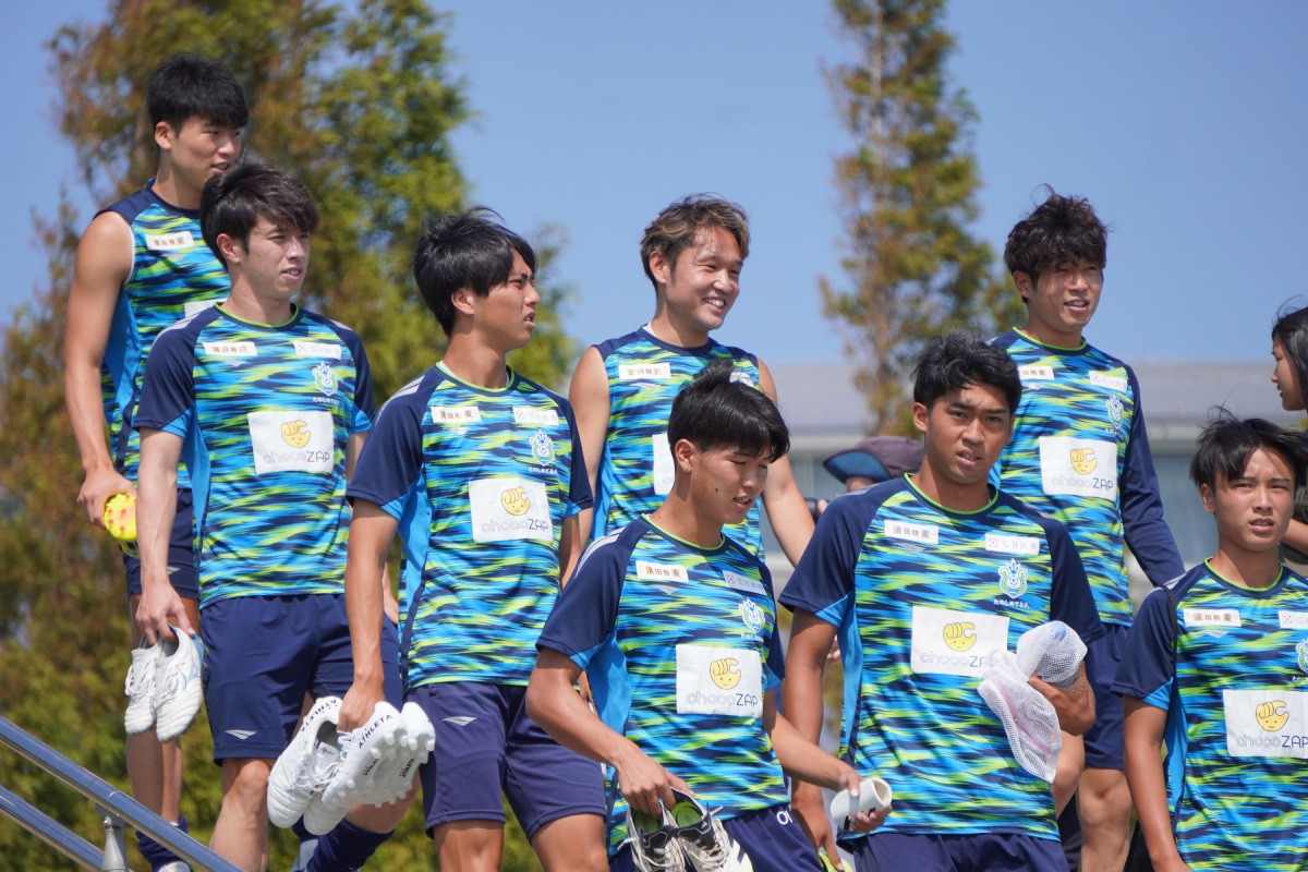湘南ベルマーレ 選手到着
