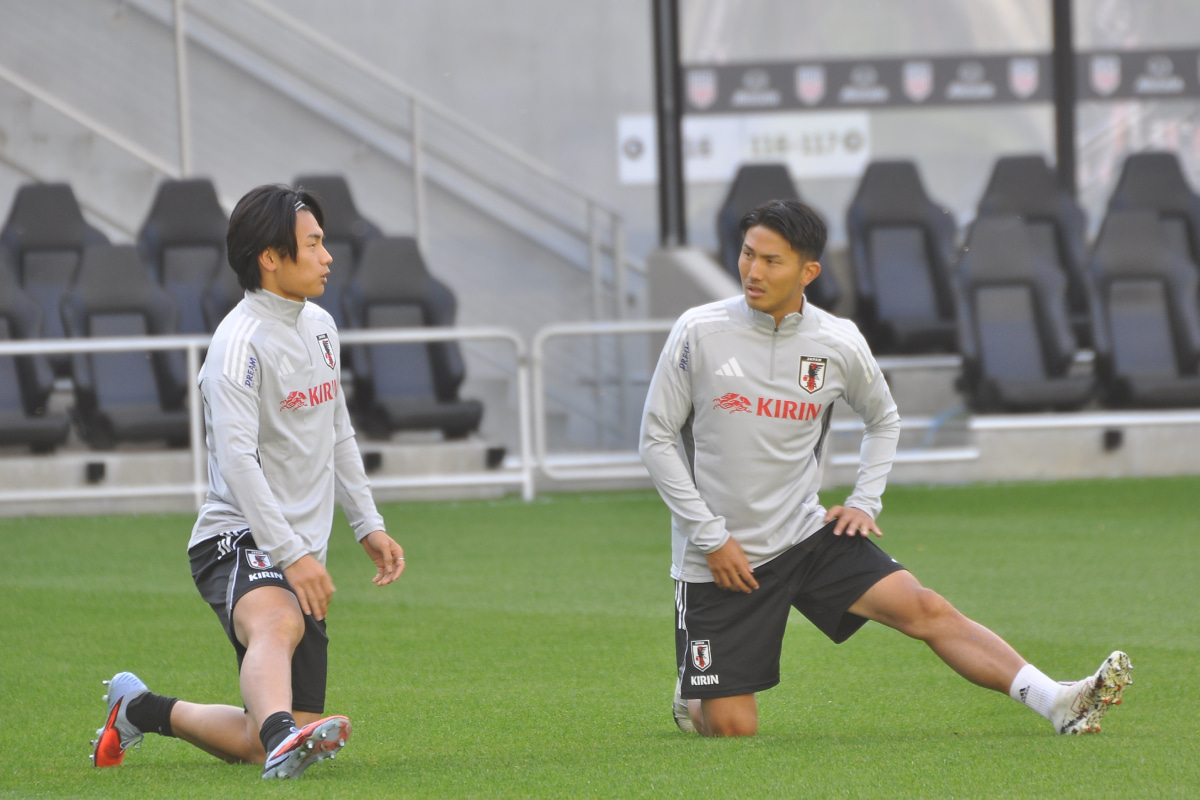 上田綺世&渡辺剛