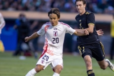 サッカー日本代表、久保建英　vs　メキシコ代表