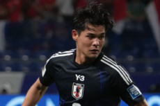 サッカー日本代表MF佐野海舟