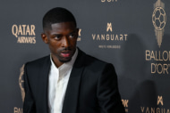 パリ・サンジェルマン（PSG）のフランス代表FWウスマン・デンベレ