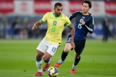 日本代表対ブラジル代表