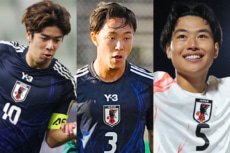 U-20日本代表、最新市場価値ランキング 1~5位