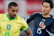 日本代表対ブラジル代表