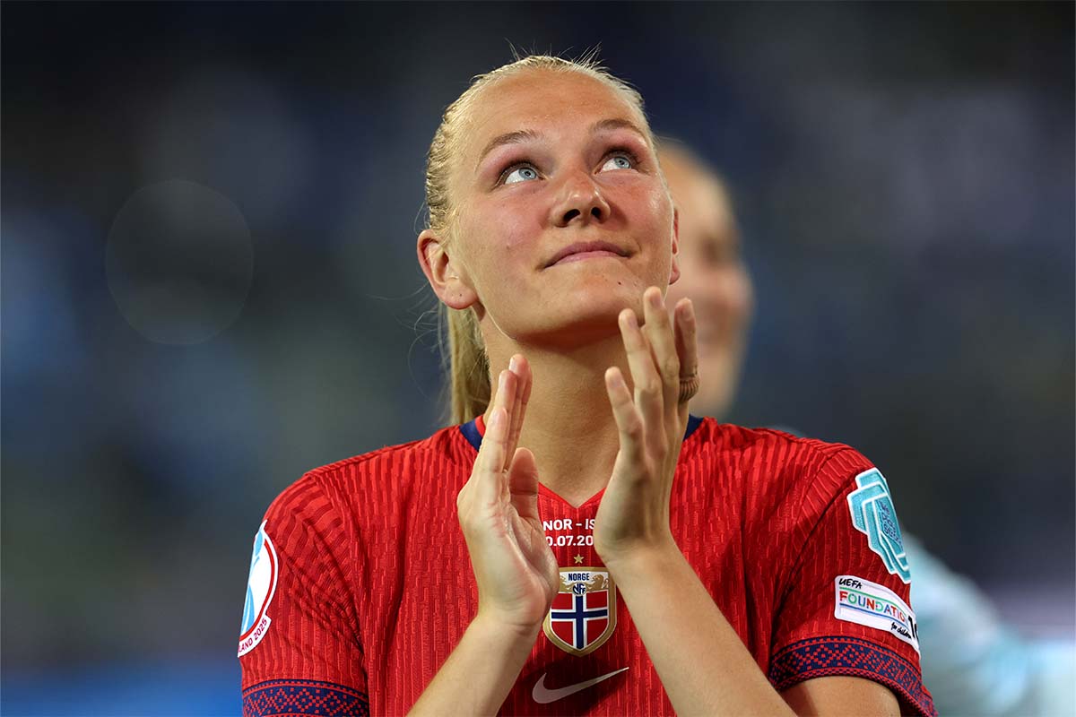 アーセナルFCウィメンでプレーするノルウェー女子代表MFフリーダ・マーナム