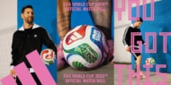 FIFAワールドカップ2026公式試合球『TRIONDA（トリ オンダ）』