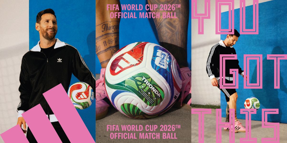 FIFAワールドカップ2026公式試合球『TRIONDA(トリ オンダ)』