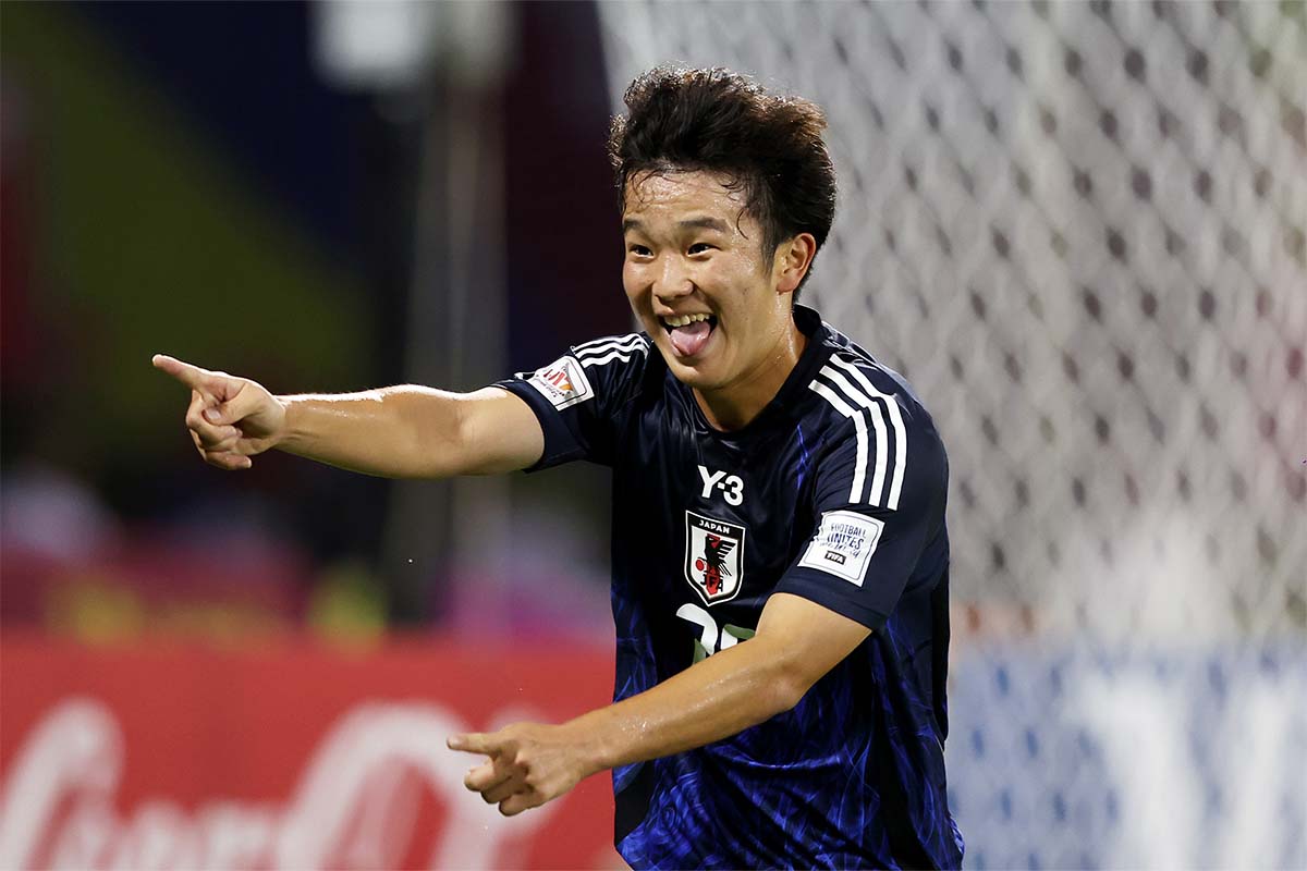 U-17日本代表FW瀬口大翔
