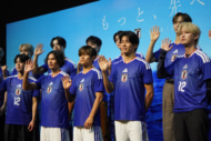 サッカー日本代表×JO1