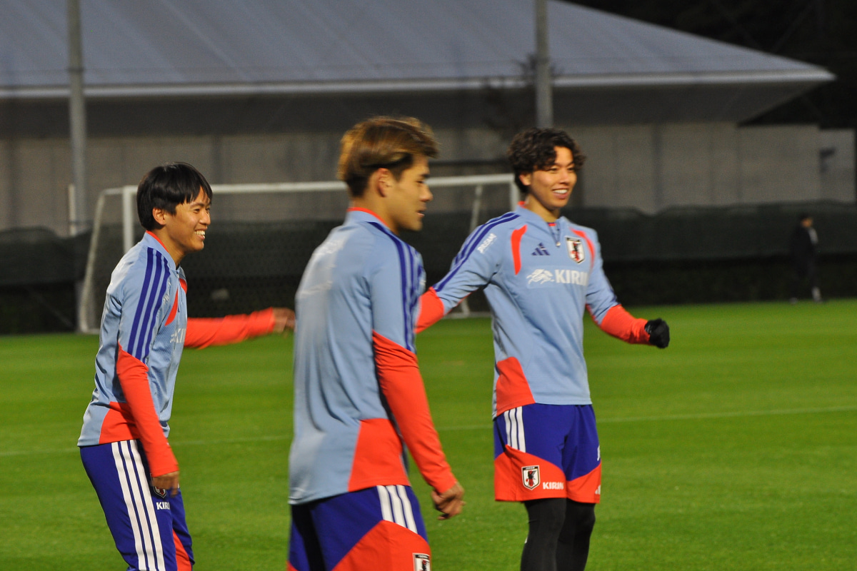 北野颯太＆田中碧＆佐野海舟
