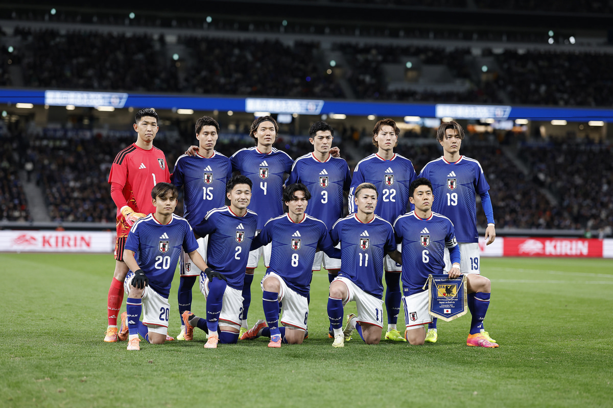 ボリビア代表戦のサッカー日本代表