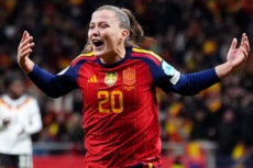 スペイン女子代表FWクラウディア・ピナ