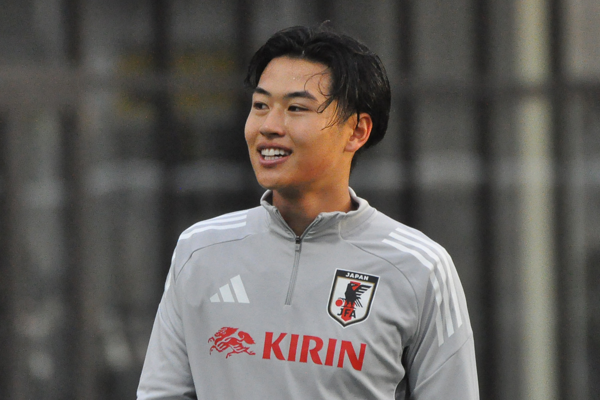 サッカーU-22日本代表DF市原吏音