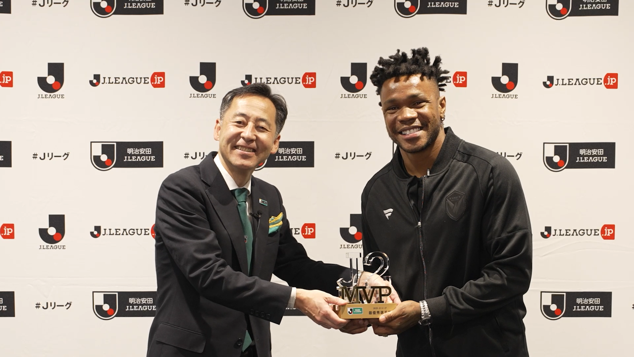 J2MVP選出のV・ファーレン長崎MFマテウス・ジェズス