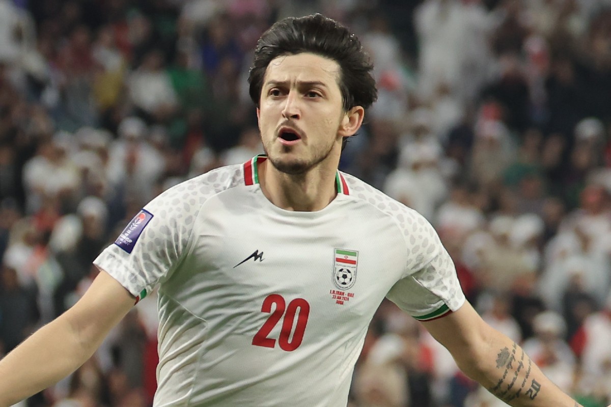 イラン代表FWサルダル・アズムン