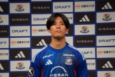 横浜F・マリノス 新体制発表会に臨む近藤友喜