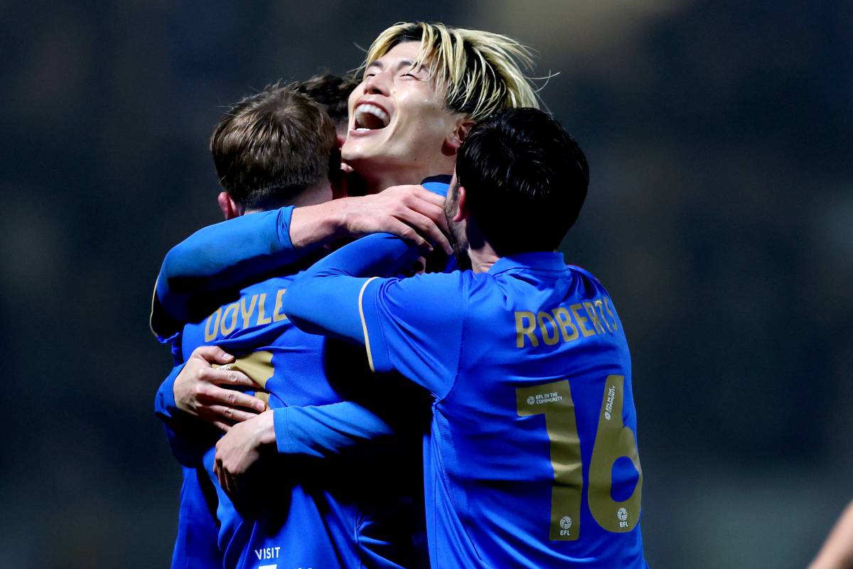 バーミンガムに所属するサッカー日本代表FW古橋亨梧