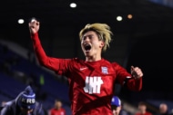 バーミンガム・シティFCのFW古橋亨梧