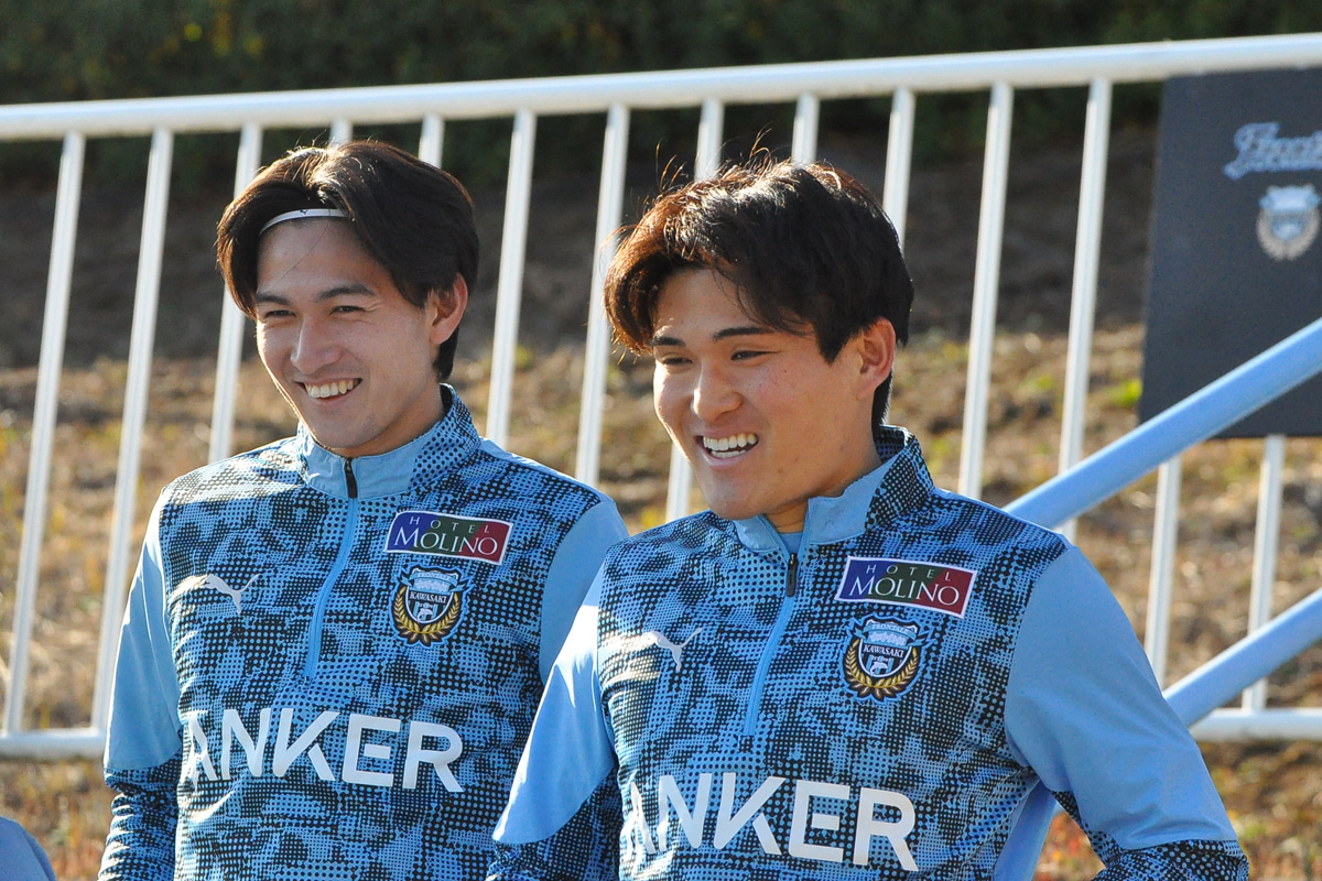 川崎フロンターレに復帰した松長根悠仁