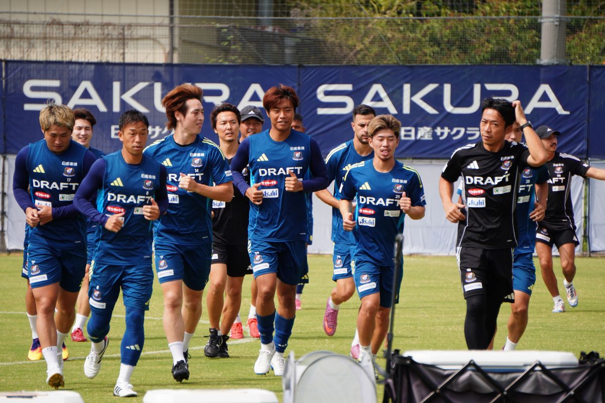 横浜F・マリノス　トレーニング