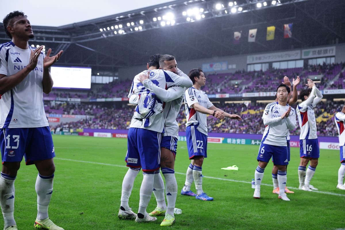 2025年11月9日　京都サンガF.C.×横浜F・マリノス　マリノスの残留が確定