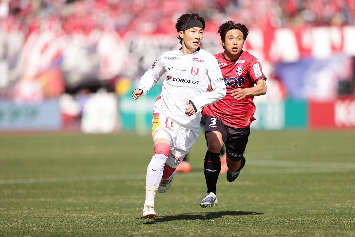ファジアーノ岡山対名古屋グランパス