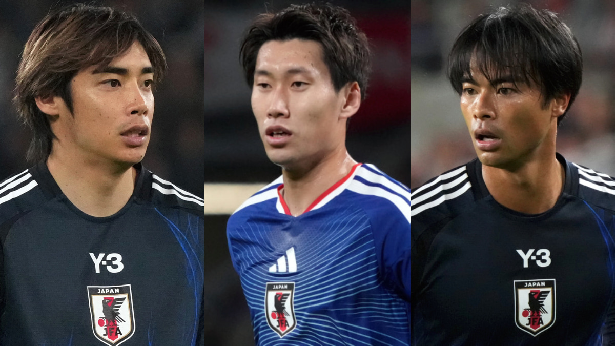 日本代表、能力値ランキング1～5位
