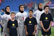 国歌斉唱を拒否したイラン女子代表