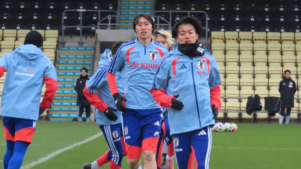サッカー日本代表、鎌田大地、中村敬斗