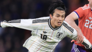 サッカー日本代表　上田綺世