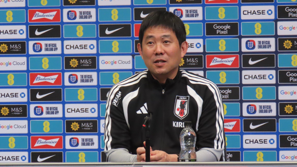 サッカー日本代表、森保一監督