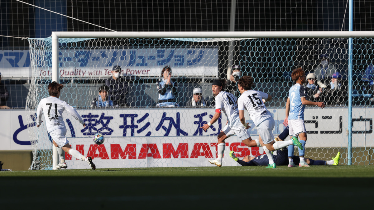 プロ初ゴールを決めた北海道コンサドーレ札幌 西野奨太
